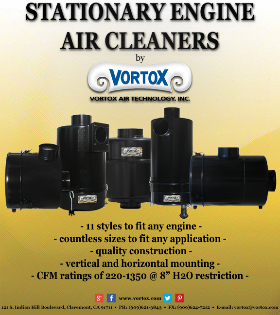 stationary engine air cleaners