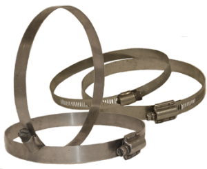 4 clamps